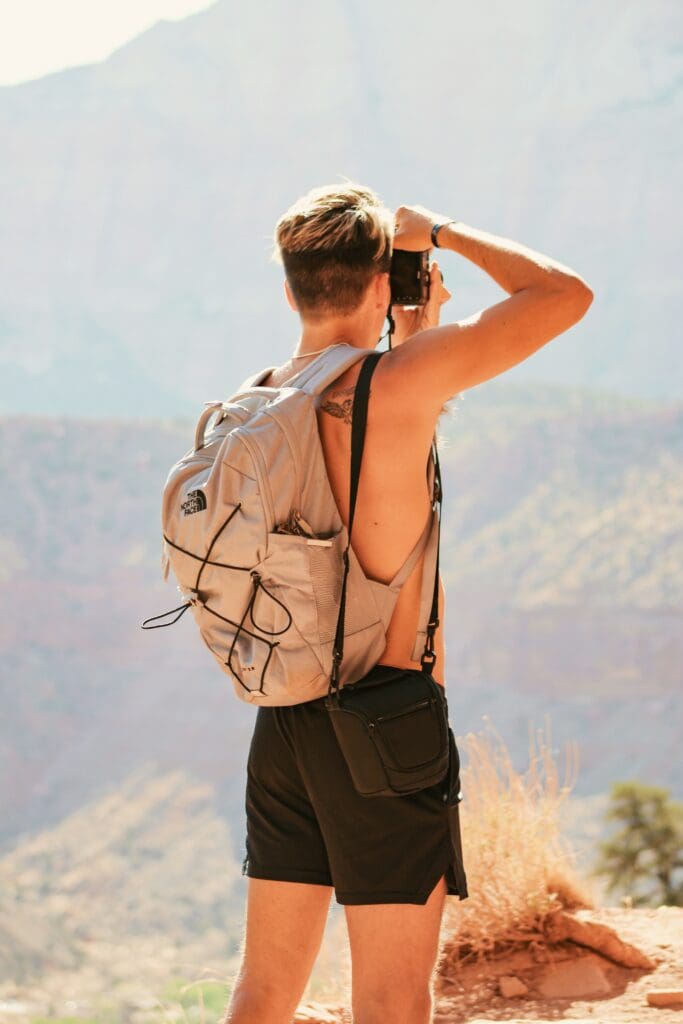 Gay landscape and elopement photographer capturing Zion National Park. Phoenix Photographer.